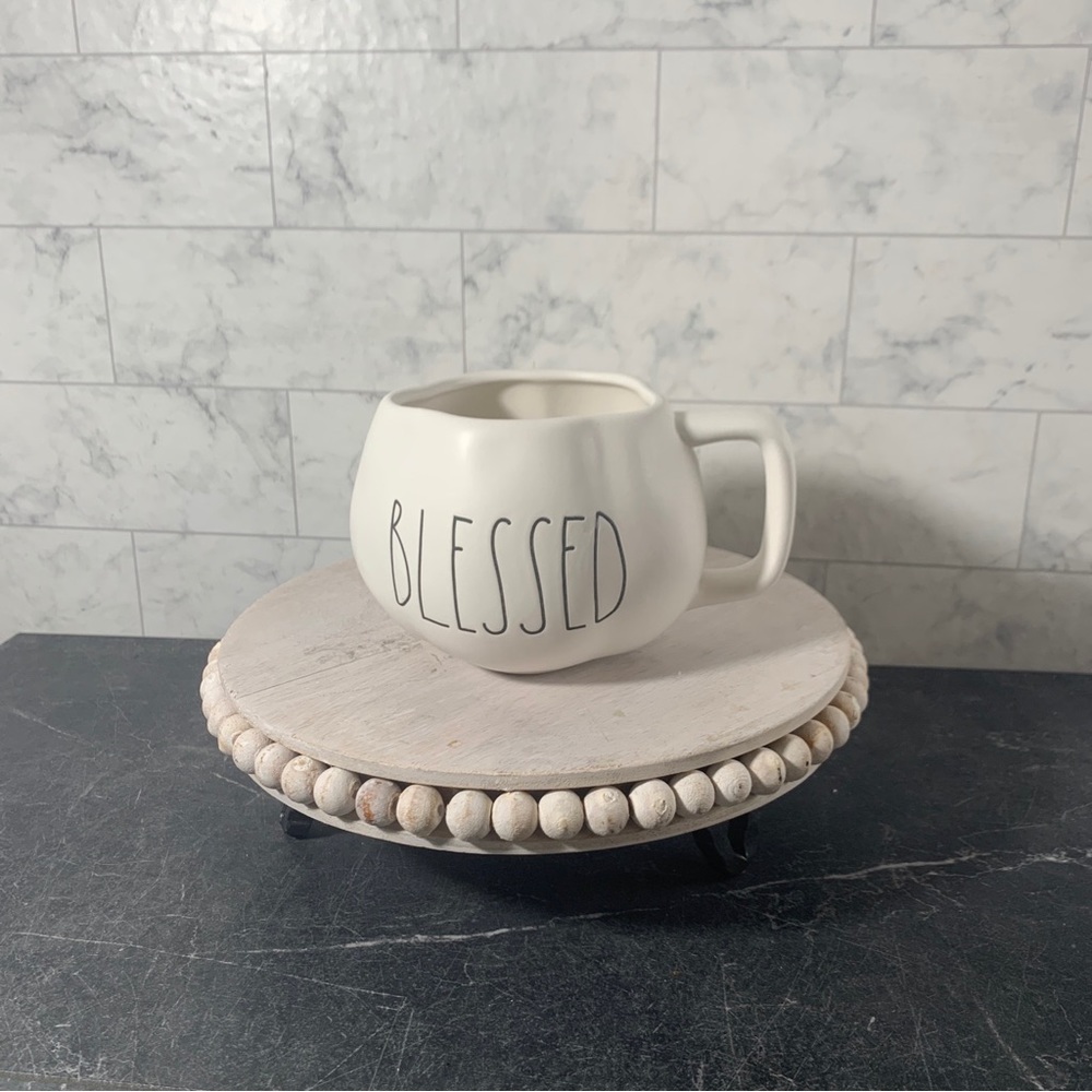 New Rae Dunn Artisan Collection By Magenta Blessed Pumpkin Shaped Mug